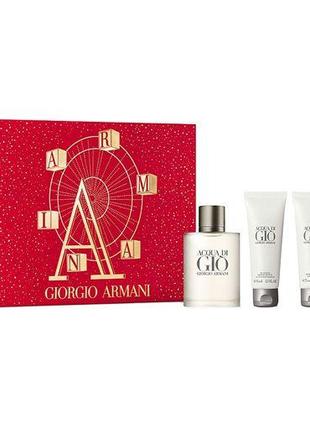 Парфумований набір чоловічий Giorgio Armani Acqua Di Gio Pour ...