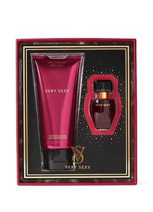 Подарочный набор victoria's secret very sexy парфюм и лосьон д...