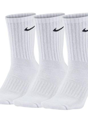 Носки Nike Everyday Lightweight Crew 3-pack 46-50 white SX7676...