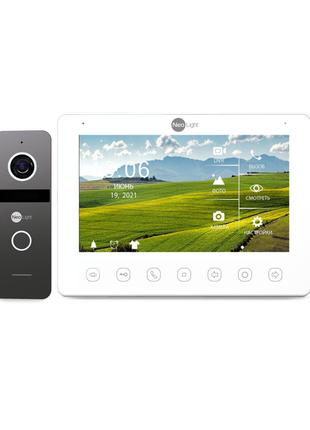 Комплект видеодомофона Neolight NeoKIT HD+ Graphite