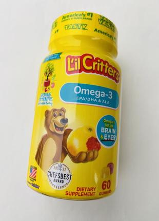 I’il critters omega-3 омега для дітей