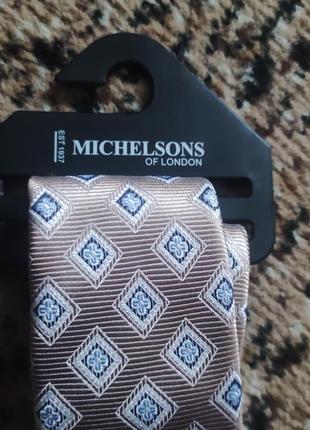 Брэндовый галстук michel sons