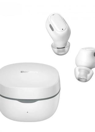 Безпровідні Bluetooth навушники Baseus Encok WM01 White