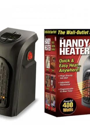 Тепловентилятор з терморегулятором і таймером 400 W Handy Heater