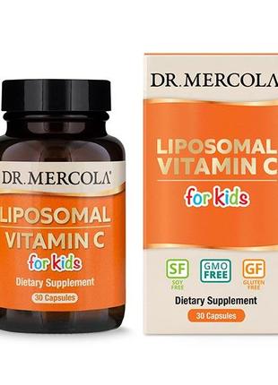 Витамины и минералы Dr. Mercola Liposomal Vitamin C for Kids, ...