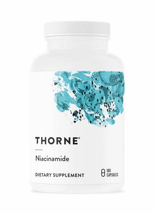 Витамины и минералы Thorne Niacinamide, 180 вегакапсул