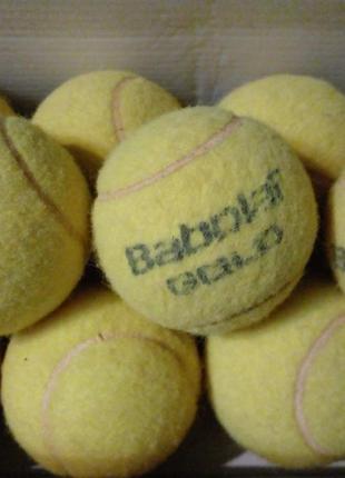 10 шт. М'ячі для великого тенісу б/в. Тенісний м'яч купити