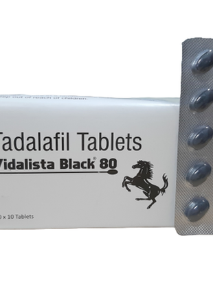 Сіаліс 80 мг (Vidalista Black 80 мг) 10 табл