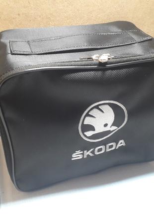 Сумка под автокомпрессор Skoda (любой логотип)