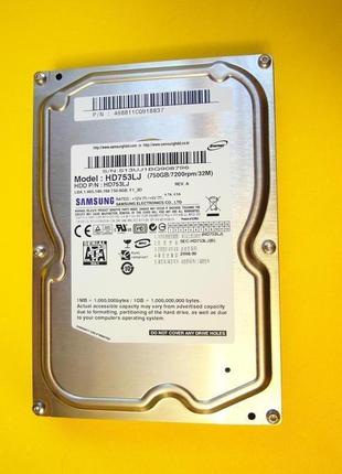 HDD на 750 Гб Samsung Жорсткий диск. Вінчестер HDD