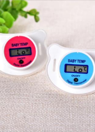 Соска термометр детская, цифровой термометр в виде соски
