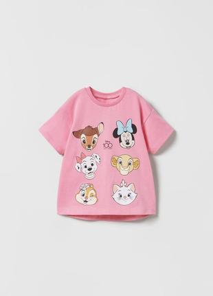 Футболка зара zara микки минные маус minnie mouse 110