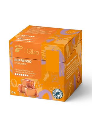 Tchibo Qbo Flavoured Espresso Caramel Кофе в капсулах, 8 штук