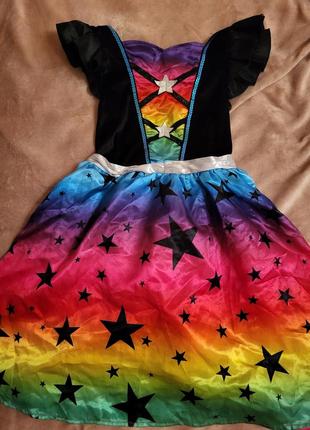 Платье звездочка на 7-8 лет