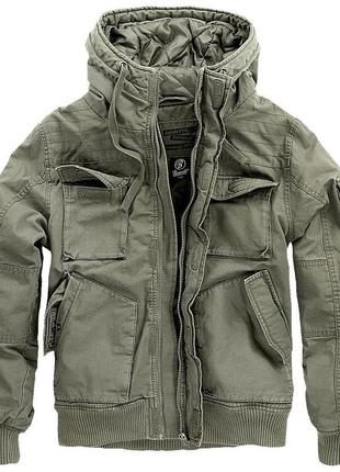 Куртка чоловіча демісезонна brandit bronx jacket olive (s)