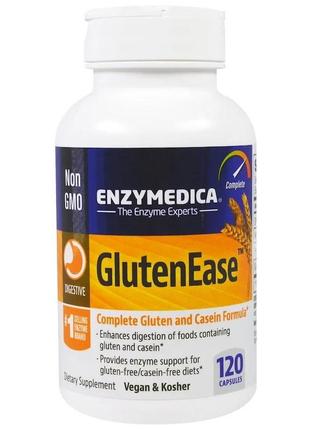 Натуральная добавка Enzymedica Gluten Ease, 120 капсул