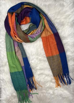 Теплий кашеміровий шарф (палантин)