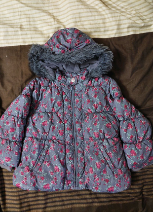 Зимова курточка на дівчинку 2 років