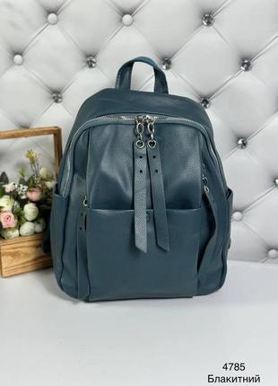Женская стильная и качественная сумка-рюкзак для девушек из эк...