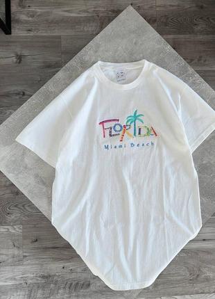 Винтажная футболка с нашивкой флорыда florida