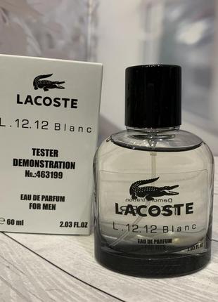 Тестер мужская туалетная вода eau de lacoste l.12.12 blanc / л...