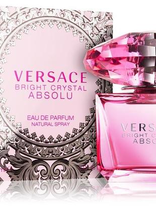 Женская парфюмерная вода versace bright crystal absolu (версач...