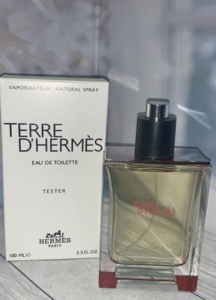 Tester hermes terre d`hermes/ гермес терра / мужская туалетная...