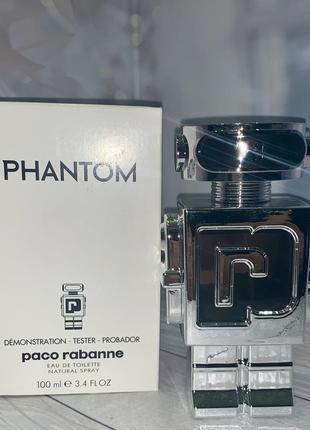 Tester paco rabanne phantom (пако рабан фантом) 100 мл.