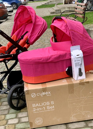 Дитяча коляска з адаптерами Cybex Balios S 2 in 1