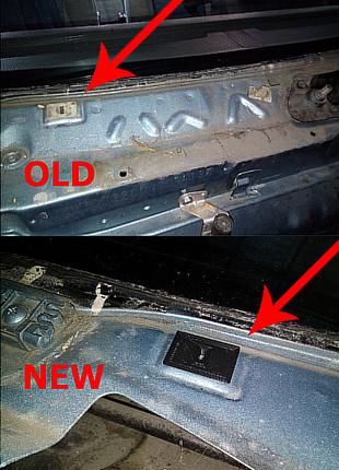 Деталь воздухозаборника лобового стекла Honda Civic 91