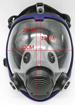 Повнолицева маска Респіратор 6800 Маска захисна від хімії