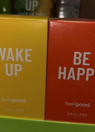 Туалетна вода feel good wake up,be happy