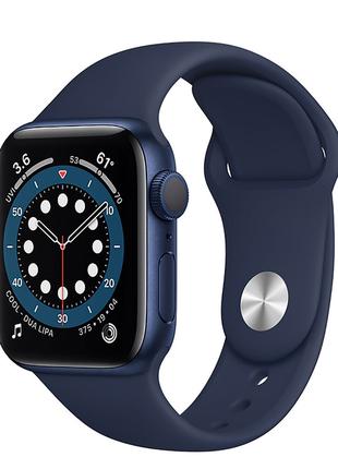 Умные смарт-часы Apple Watch Series 6 40mm GPS Blue Aluminum C...