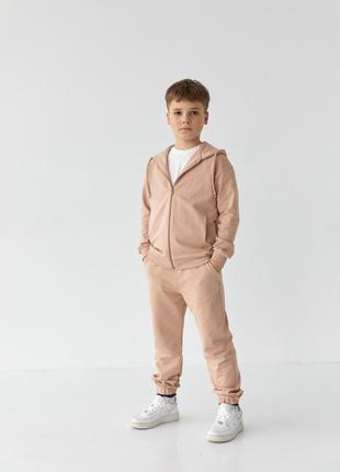 Детский спортивный костюм для мальчика мокко р.152 408488