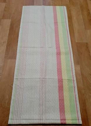 Ткань льняная плотная для пошива полотенец, салфеток ширина 50...