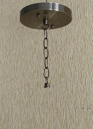 Потолочный диск колпак крепление для люстры светильника с цепью