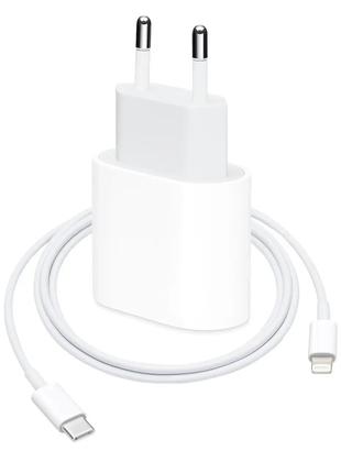 Комплект быстрой зарядки для iPhone WUW T12 (Адаптер питания 2...