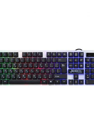 Игровая клавиатура Jedel K500 Gaming с RGB подсветкой