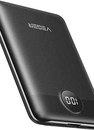 Портативное зарядное устройство Power Bank VEGER 10000mAh