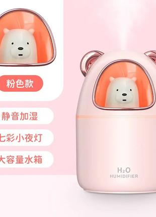 Увлажнитель воздуха Bear Humidifier H2O USB медвежонок на 300м...