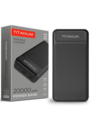 Портативное зарядное устройство Powerbank Titanum OL22 20000mAh