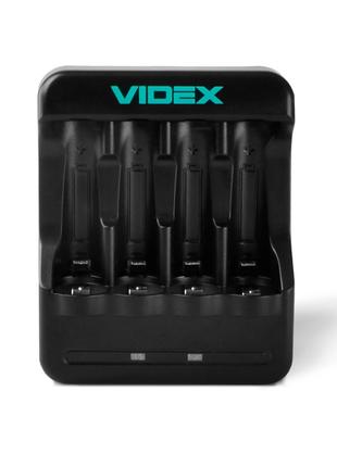 Зарядний пристрій Videx N401 для акумуляторів АА, ААА