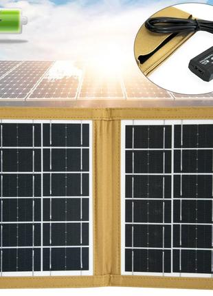 Портативное зарядное устройство солнечная панель CL-670 7.2W 6...