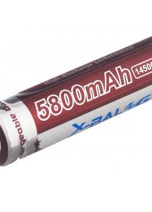 Аккумулятор BAILONG 14500 3.7V 5800mAh (Реальная емкость 800mAh)