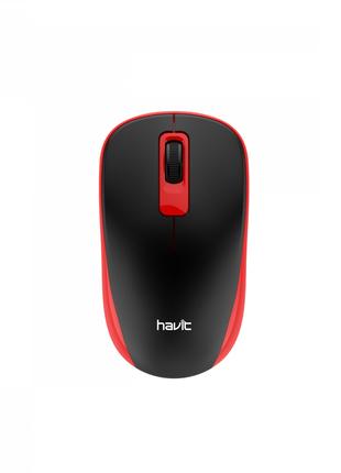 Беспроводная мышь HAVIT HV-MS626GT Red (1200 DPI, 3 кл)