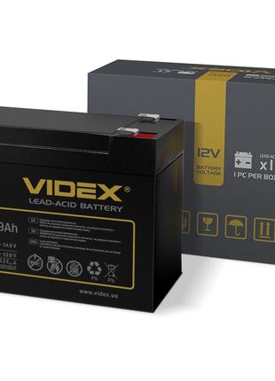 Акумулятор Videx 6FM9 12V/9Ah