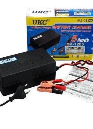 Зарядное устройство для аккумулятора 12V, 5А UKC MA-1205A