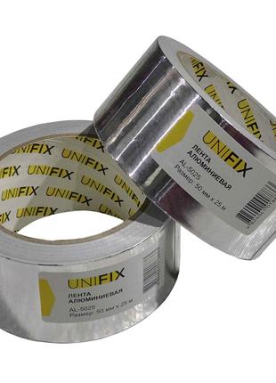 Скотч алюминиевый UNIFIX 50мм*25м