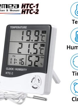 Цифровой датчик температуры и влажности будильник 5 в 1