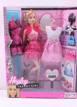 Кукла типа"Барби" HB878-3 одежда, обувь, аксессуары в коробке ...